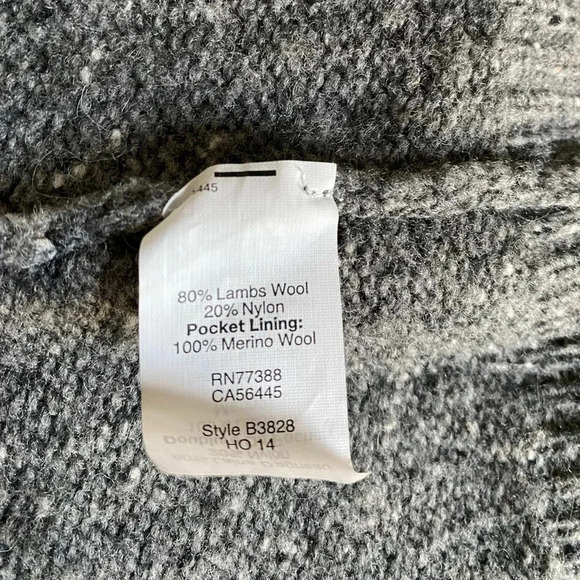 J CREW | Gray Lambswool Blend Shawl Collar Patch Pocket Cardigan Sweater Size S - Picture 6 of 6